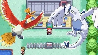 How to catch lugia and ho-oh and get national desk in Pokemon fire red