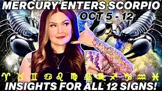 Mercury Enters Scorpio 2025 ✨ Deep Insights & Transformations for All 12 Signs
