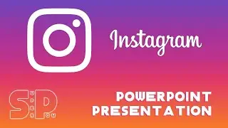 Instagram PowerPoint Presentation with a Unique Template - Template Instagram trong PowerPoint