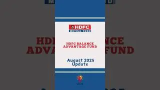 HDFC Balanced Advantage Fund - (August 2025) Review #financeshorts  #stockmarketindia  #shorts