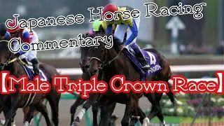 【Male Triple Crown Race（牡馬三冠）】Japanese Horse Racing Commentary