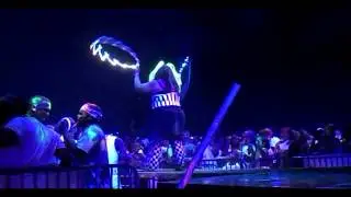 Twinfinity at COLOR FUN FEST - back stage view!!!
