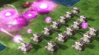 USA with Advanced Weapon - 1 vs 7 Brutal Army Generals Zero Hour - Gameplay