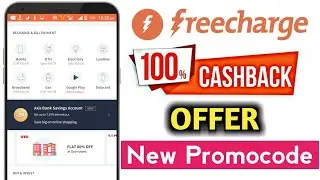 Get 100% Cashback on Freecharge | Freecharge new Promocode | add money offer | paytm add money offer