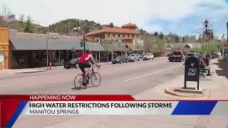 Water supply emergency in Manitou Springs: Only drinking use permitted