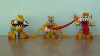 LEGO MIXELS SERIE 5 Lixers Tribe Spugg Turg Tungster Lixers Max