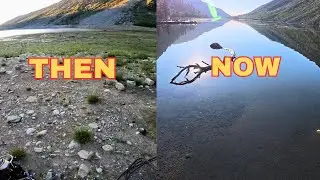 Fishing a Typically Low Water Level Lake That's Now Completely FULL - Eastern Sierra - Lundy Lake