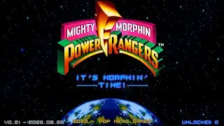 New game: Mighty Morphin Power Rangers - It's Morphing Time!