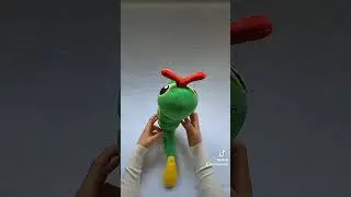 Caterpie the pokemon toy.Custom plush                        #toys #crochet #art #handmade