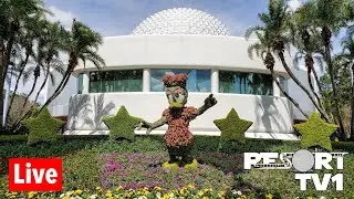 🔴Live: Opening Day - Epcot Flower and Garden Festival 2019 - Walt Disney World Live Stream