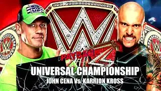 WWE 2K22 Universe Mode: Payback Full MatchCard PPV Promo