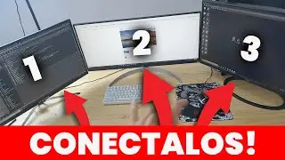 C&oacute;mo conectar 3 monitores a un PC o laptop paso a paso (Windows 10/11)