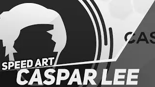 Photoshop Speed Art #22: Caspar Lee Header | BazDZN