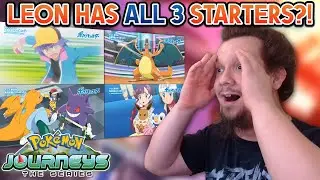 LEON'S FULL TEAM REVEAL!! DAWN RETURNS!! LEON VS ASH! Pok&eacute;mon Journeys Special Preview REACTION!