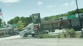 Heading South: Small towns we passed through, arrived in Overton Nevada.
