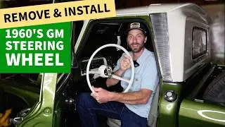 Steering Wheel Removal & Install 1960-66 Chevy/GMC C10 Trucks (1960's GM Vehicles)