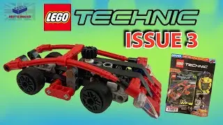 LEGO Technic Magazine issue 3 - Set 412403 - (2024) Race car - Build and Review