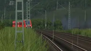 DB Regio 612 013 Passenger Service near Winningen