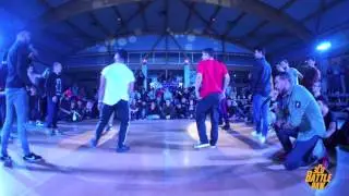 1/2 Finale : EST SIDE BBOYS (KINDER GIMNAST KURLOV) vs TEAM FRANCE (DOUDOU SEKOU FLIGHT)