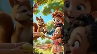 Little Squirrel Song | English Nursery Rhymes for Children's | Galatta Kids | Shorts