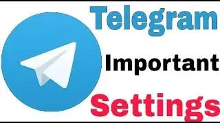 Telegram Settings || All important Settings In Telegram like Privacy And Security , Notification