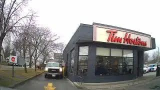 Tim Hortons Wyandotte Glengarry Howard Tecumseh Dougall on January 13-2021 in Windsor Ontario Canada
