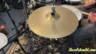 1950s Zildjian Hand Hammered ULTRA Paper Thin Hihats 13” 588 595 g