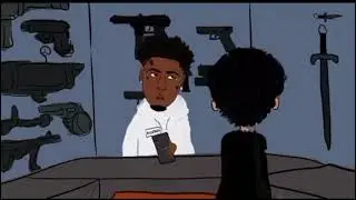 Lil Top - NBAYOUNGBOY (Never Broke Again) Cartoon (Must Watch) FUNNY AF!!
