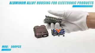 Aluminum alloy die-casting and baking paint process for electronic product shells #fpy #factory