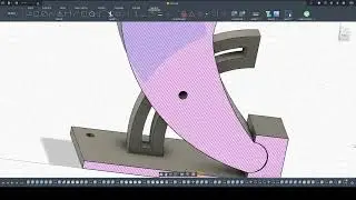 Modelovanie n&aacute;stenn&eacute;ho držiaka monitora &ndash; Timelapse fusion 360