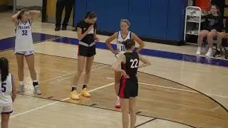 Winter 2024 Girls Basketball V.: Fairfield Ludlowe (46) vs. Fairfield Warde (43) &ndash; Ludlowe Gym.