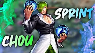 Chou SPRINT is the New META! | Chou Gameplay | Freestyle, Immunes and Outplays - MLBB🔥