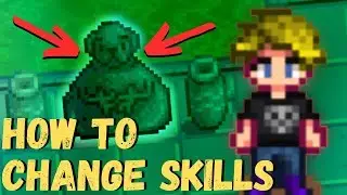 Stardew Valley - How to Change Your Skills | Quick Tutorial