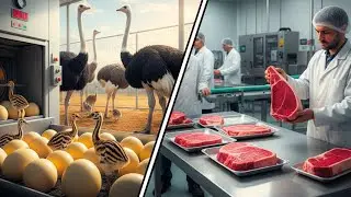 Ostrich Empire Mega Eggs to Premium Meat in One Facility