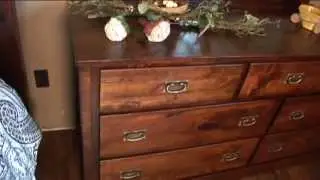 Copy of Mission Style Knotty Alder Bedroom Set