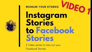 Instagram Stories to Facebook Stories in the click of a button.