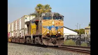 UP 5503 leads ICBOA through Dixon