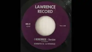 Kenneth R. Lawrence - I Remember (Version) RARE DUB REGGAE PRIVATE ISLANDS