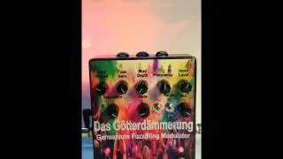 Germanium Fuzz Ring Modulator Pedal - Die G&ouml;tterd&auml;mmerung