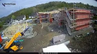 Timelapse - oppf&oslash;ring av boliger del 3