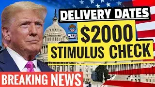 🎉BREAKING $2000+📈IRS Stimulus Check Confirmed?✅2x Social Security December SSI,SSDI,VA Seniors?💰