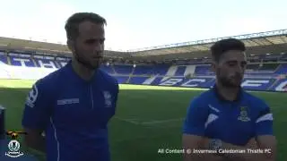 Andrew and Graeme Shinnie post match interview