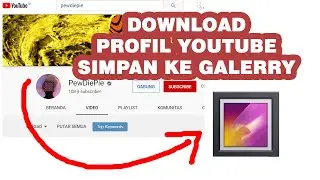 Cara Ambil Foto Profil Channel YouTube Orang Lain