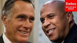 'Thank You For Being A Great American Patriot': Cory Booker Offers Kind Words To Mitt Romney