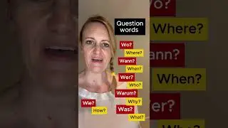 Basic question words in German