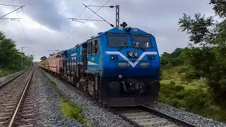 01022 Dadar Central Chalukya Special with KJM WDP4B #40017.