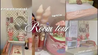 ⋆˚✿˖° room tour - inspiración de pinterest, sanrio, colores pasteles, aesthetic rosita 🎀