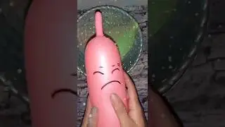 Balloons making funny noises part 10 #slime #balloon #shorts