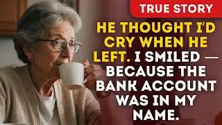He Thought I’d Cry When He Left  I Smiled — Because The Bank Account Was In My Name