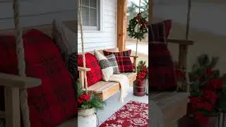 15 Simple Farmhouse Christmas Front Porch Decor Ideas
